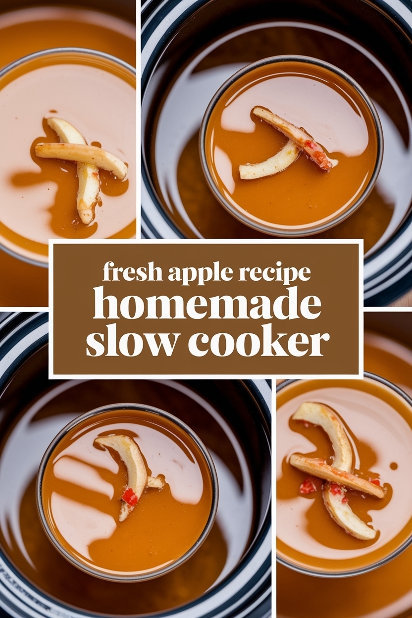 apple cider recipe homemade slow cooker