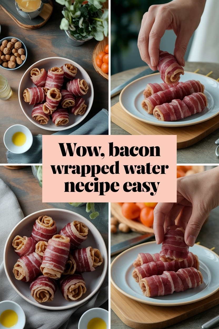 bacon wrapped water chestnuts recipe easy