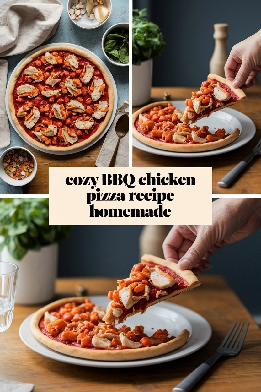 bbq chicken pizza recipe homemade