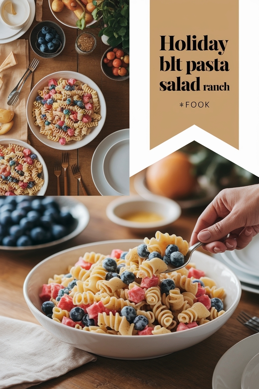 blt pasta salad ranch