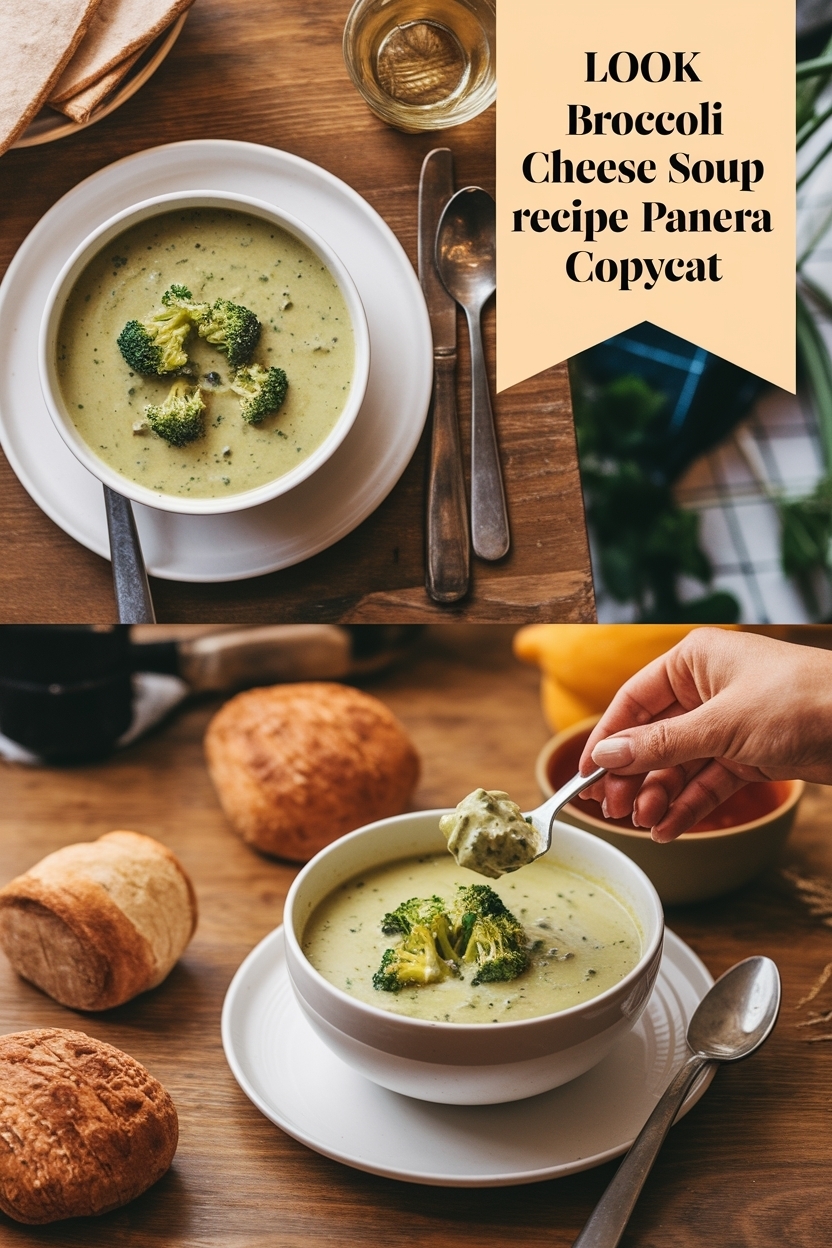 broccoli cheese soup recipe panera copycat