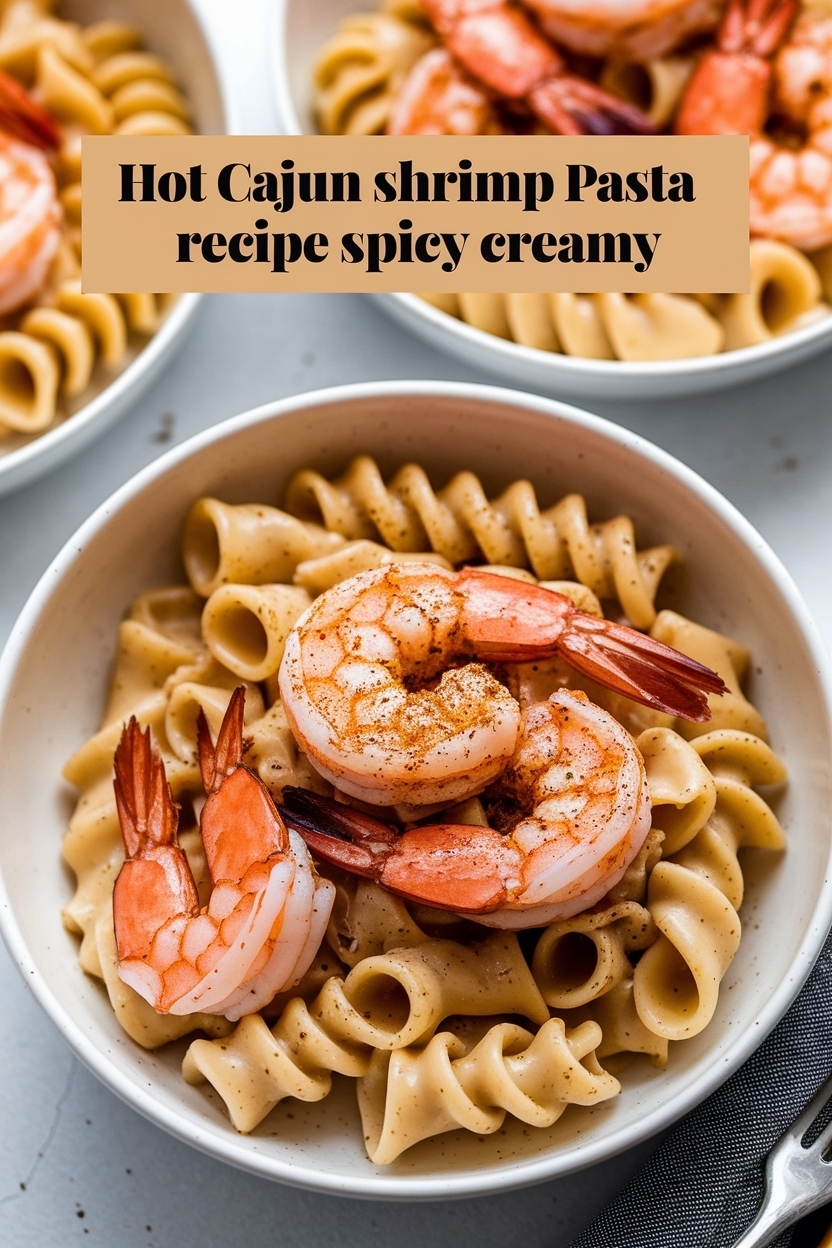 cajun shrimp pasta recipe spicy creamy