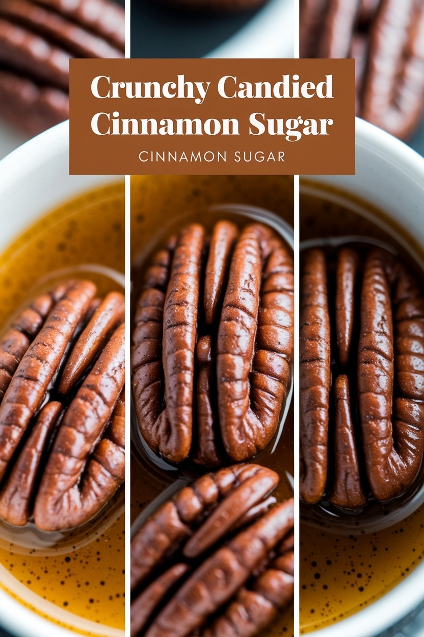 candied pecans recipe cinnamon sugar