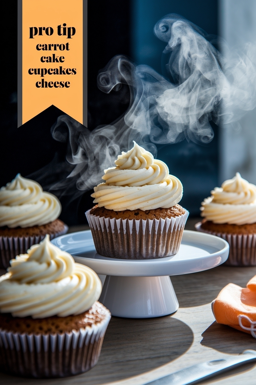 carrot cake cupcakes cream cheese
