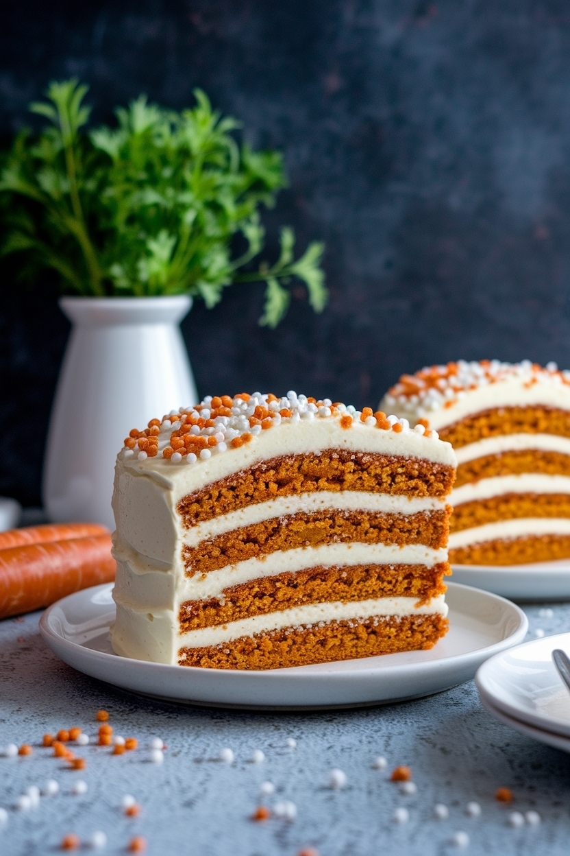 carrot cake recipe moist with cream cheese frosting