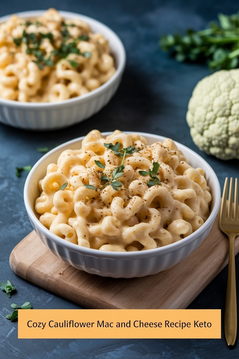 cauliflower mac and cheese recipe keto