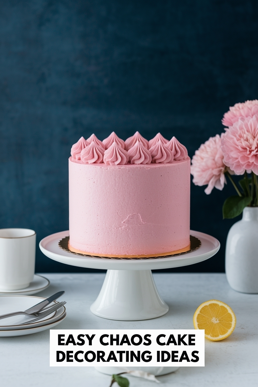 chaos cake decorating ideas
