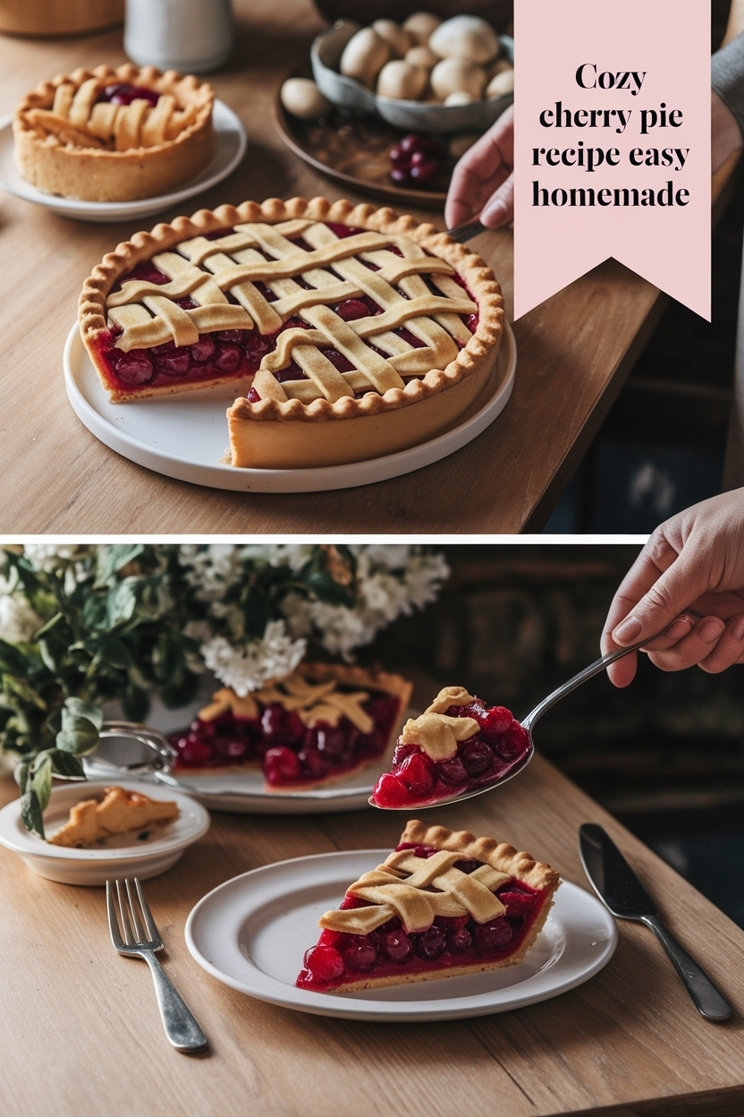 cherry pie recipe easy homemade