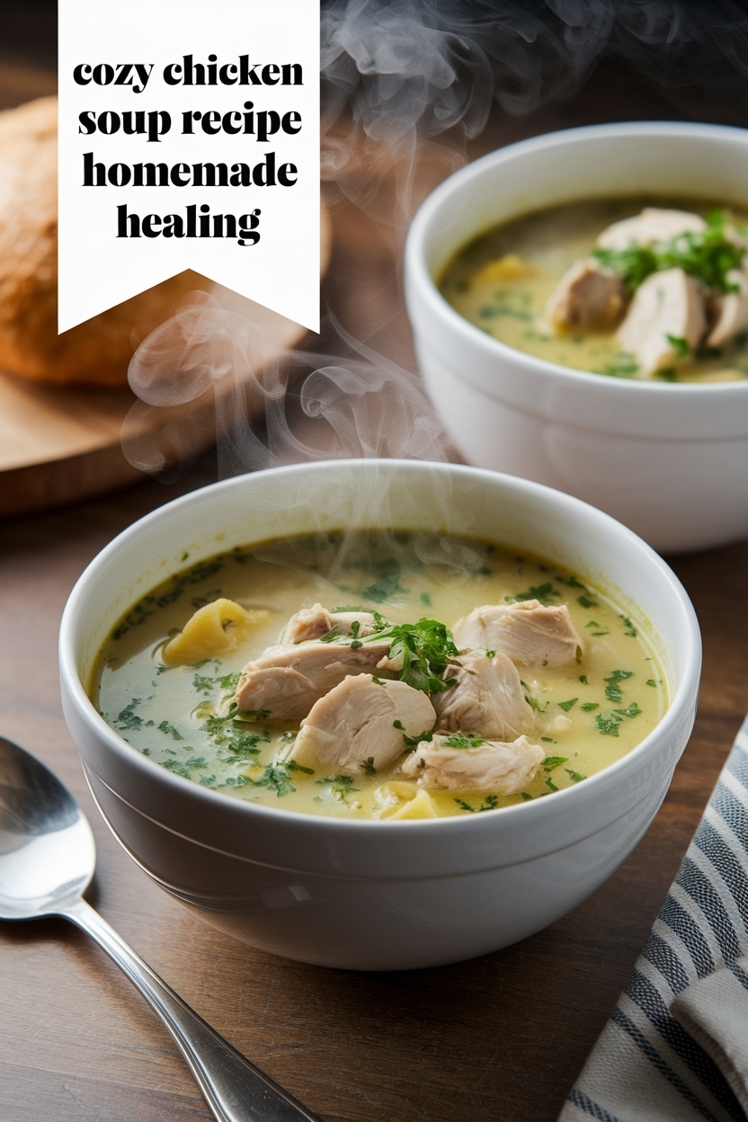 chicken soup recipe homemade healing