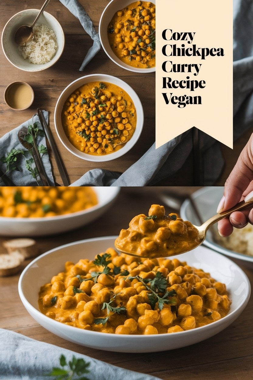 chickpea curry recipe easy vegan