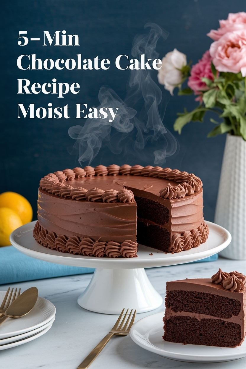 chocolate cake recipe moist easy