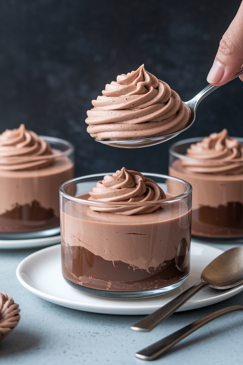 chocolate mousse recipe easy 3 ingredient