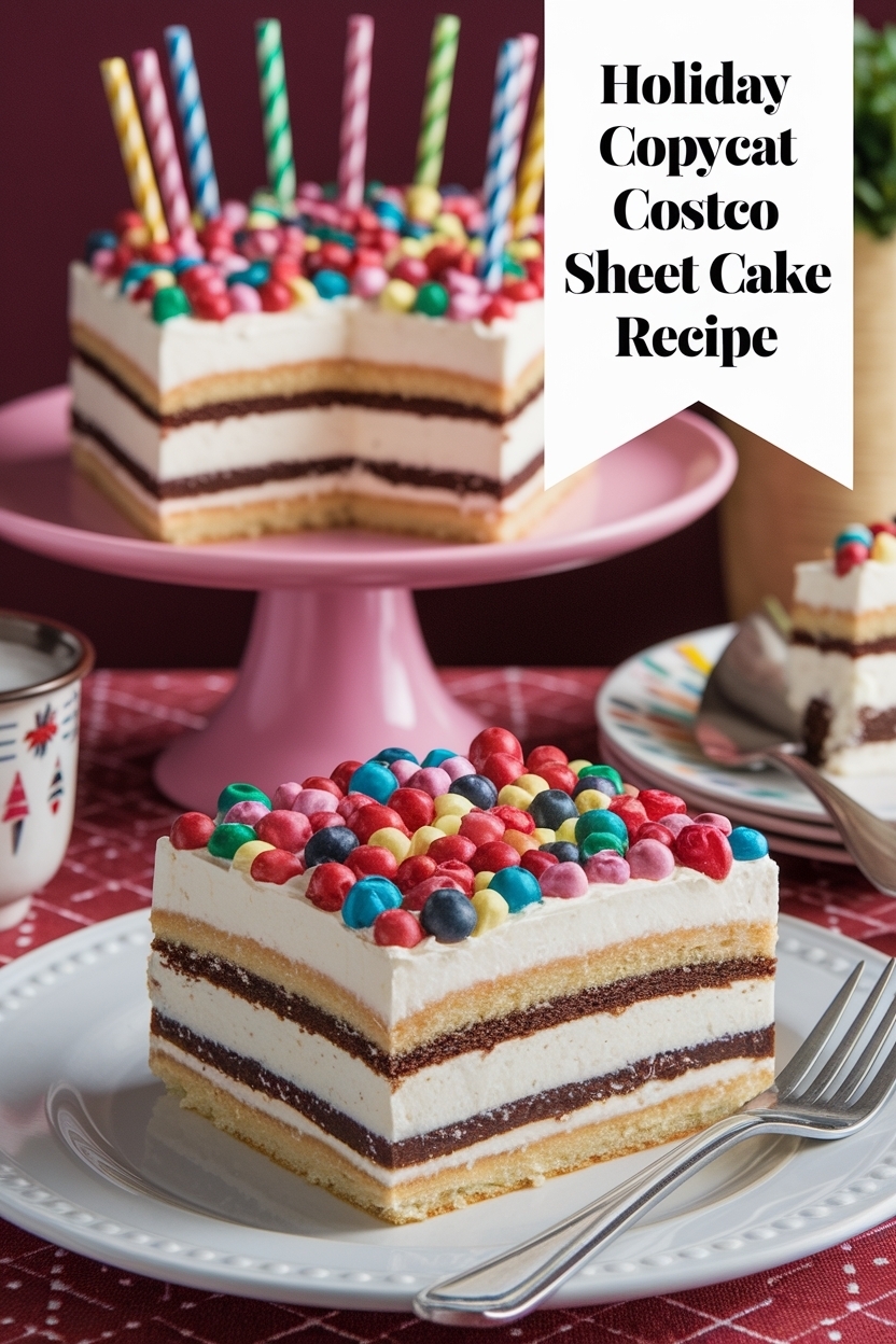 copycat costco sheet cake recipe