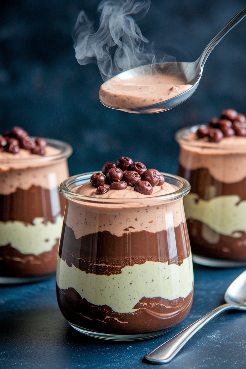 cottage cheese chocolate pudding blender