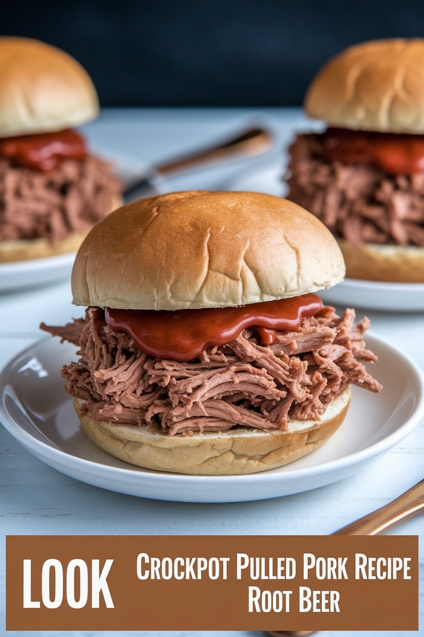 crockpot pulled pork recipe root beer