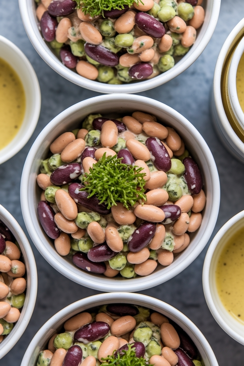 dense bean salad recipe meal prep