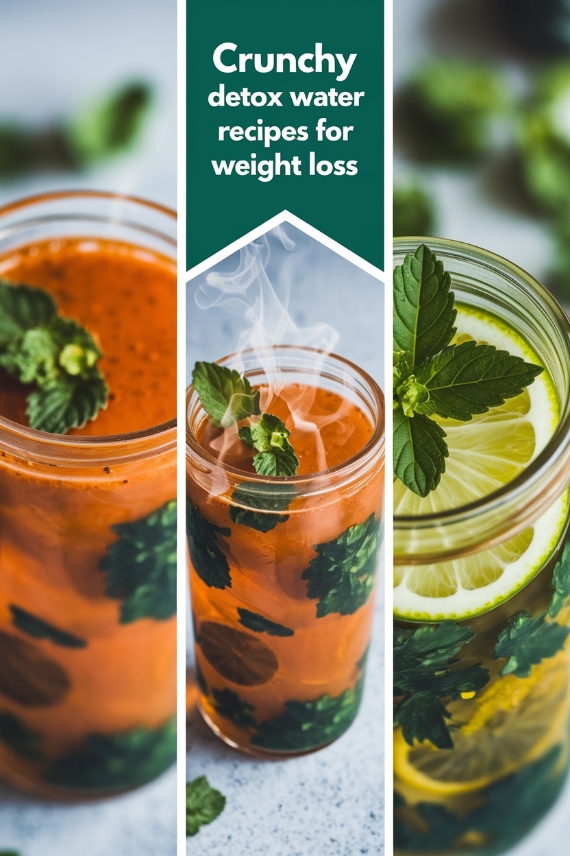 detox water recipes for weight loss