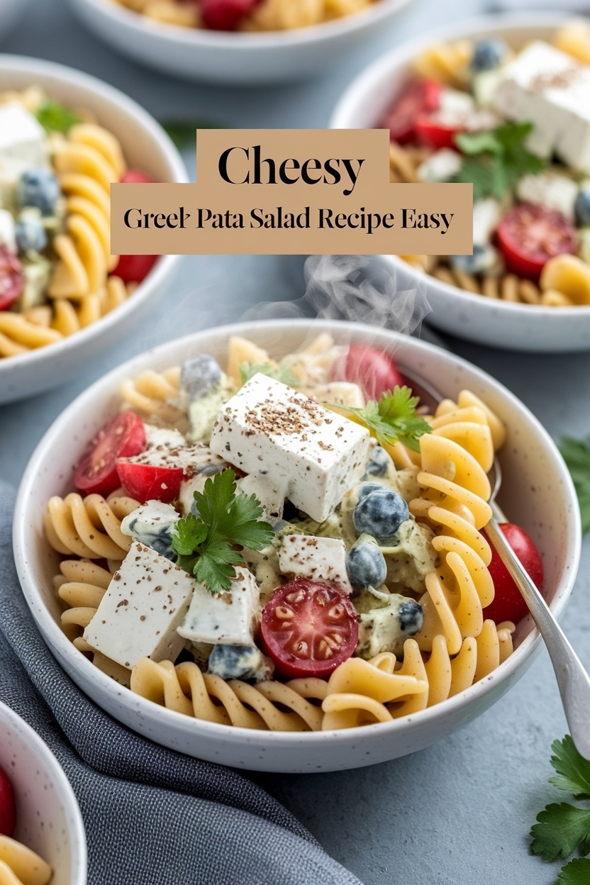 greek pasta salad recipe easy