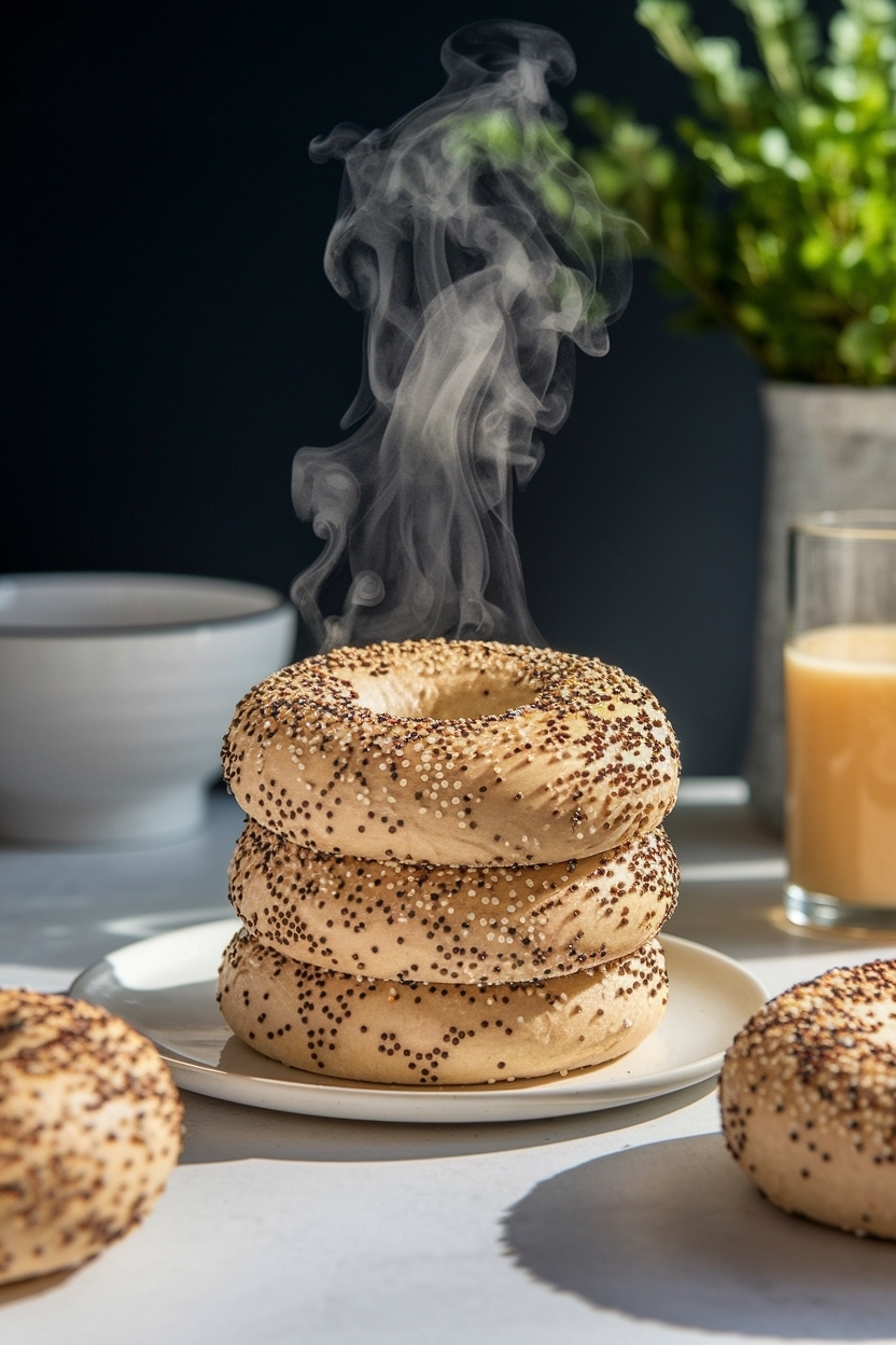 greek yogurt protein bagels 2 ingredient dough