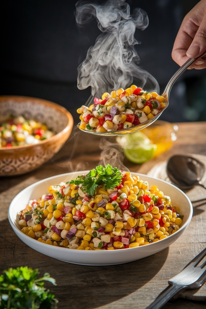 grilled corn salad recipe mexican street