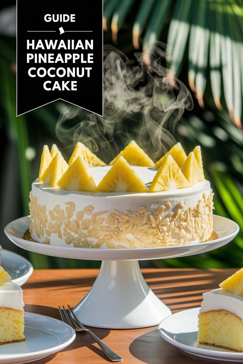 hawaiian pineapple coconut cake