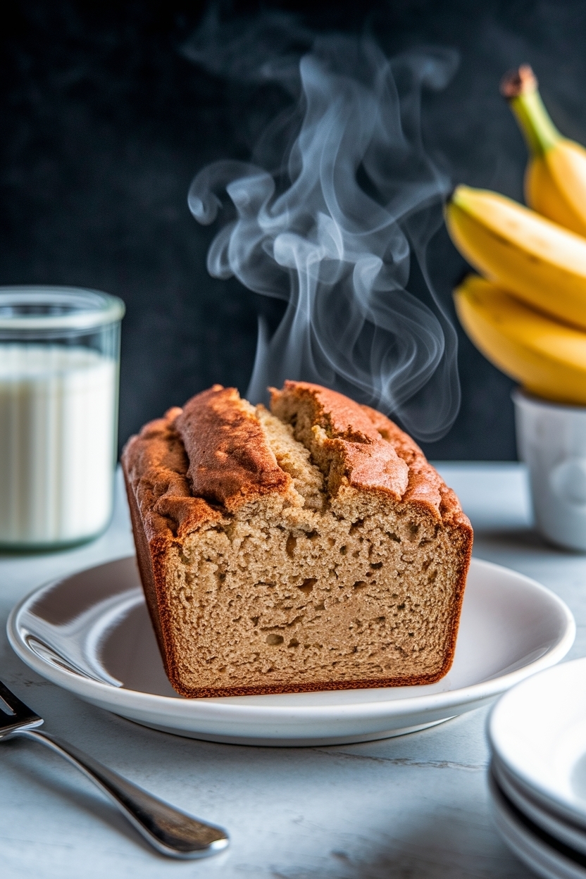healthy banana bread recipe with greek yogurt