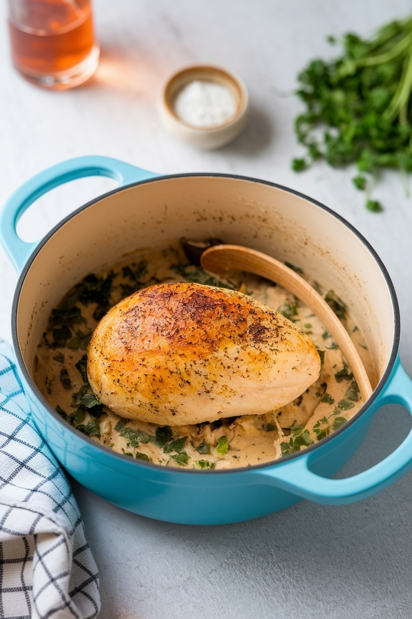 high protein marry me chicken one pot
