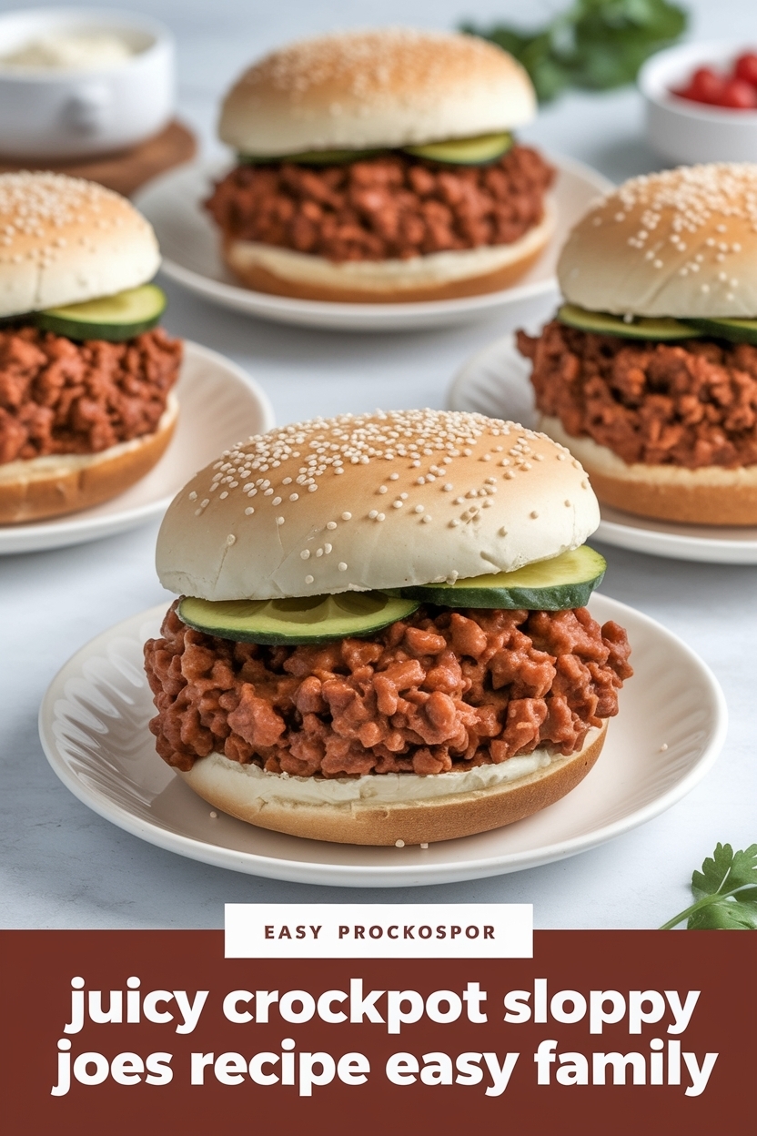crockpot sloppy joes recipe easy family - Extra Photo