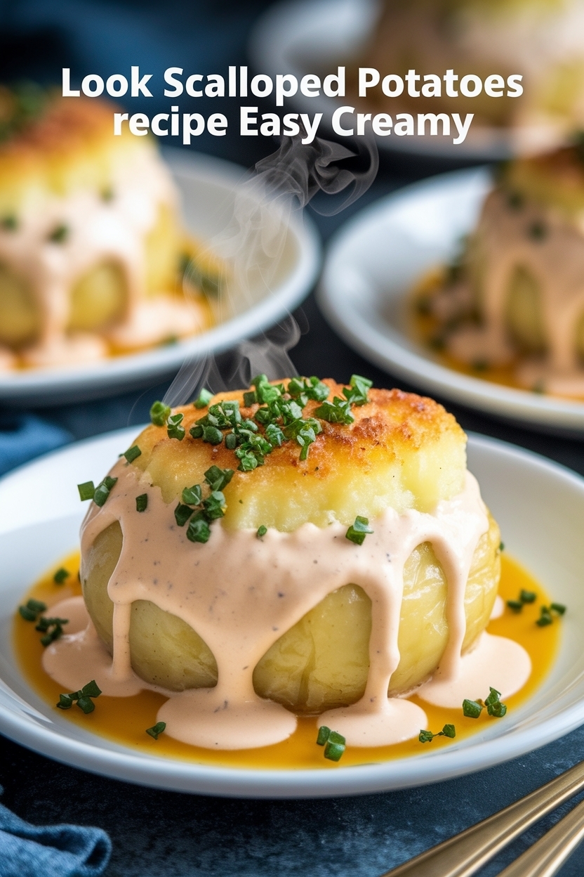 scalloped potatoes recipe easy creamy - Extra Photo