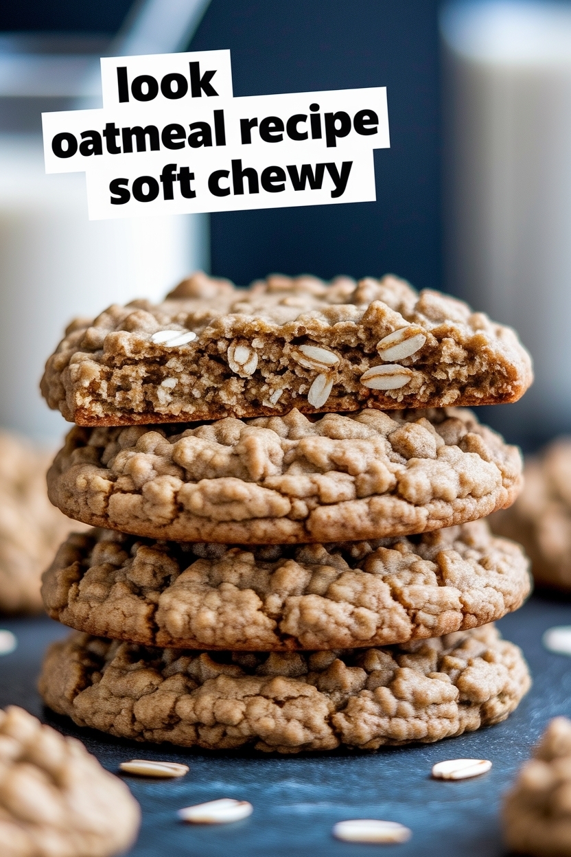 rhubarb oatmeal cookies - Extra Photo