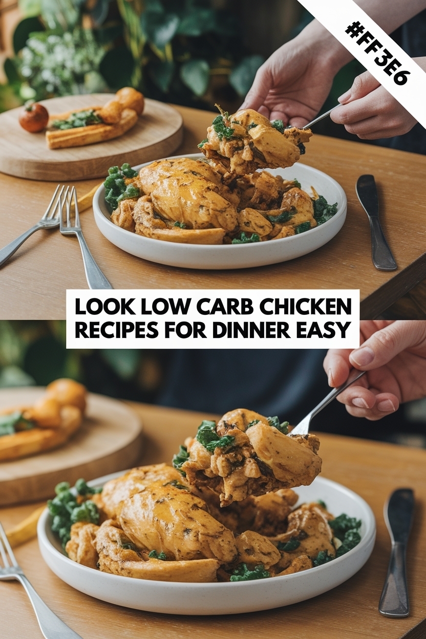 low carb chicken recipes for dinner easy