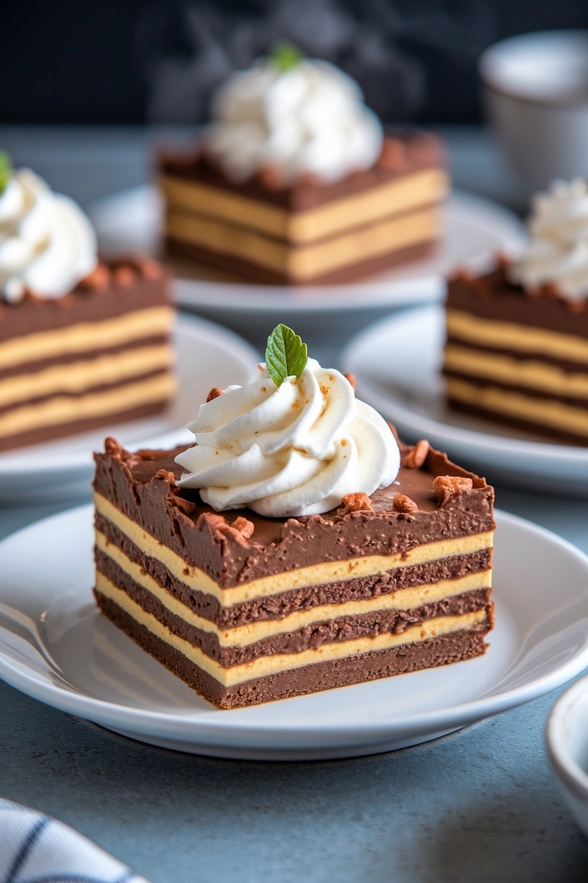 chocolate lasagna recipe no bake dessert