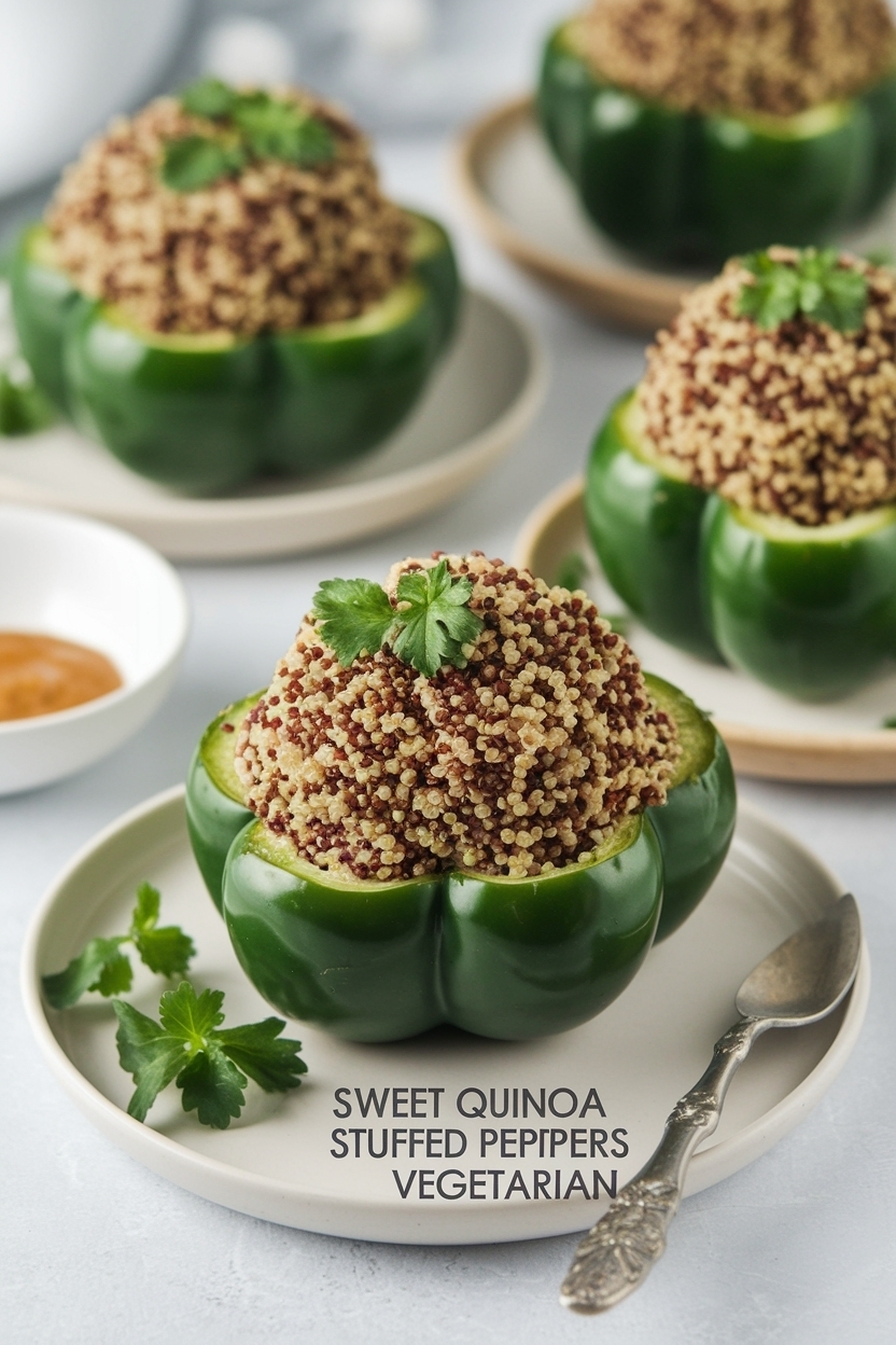 quinoa stuffed peppers vegetarian