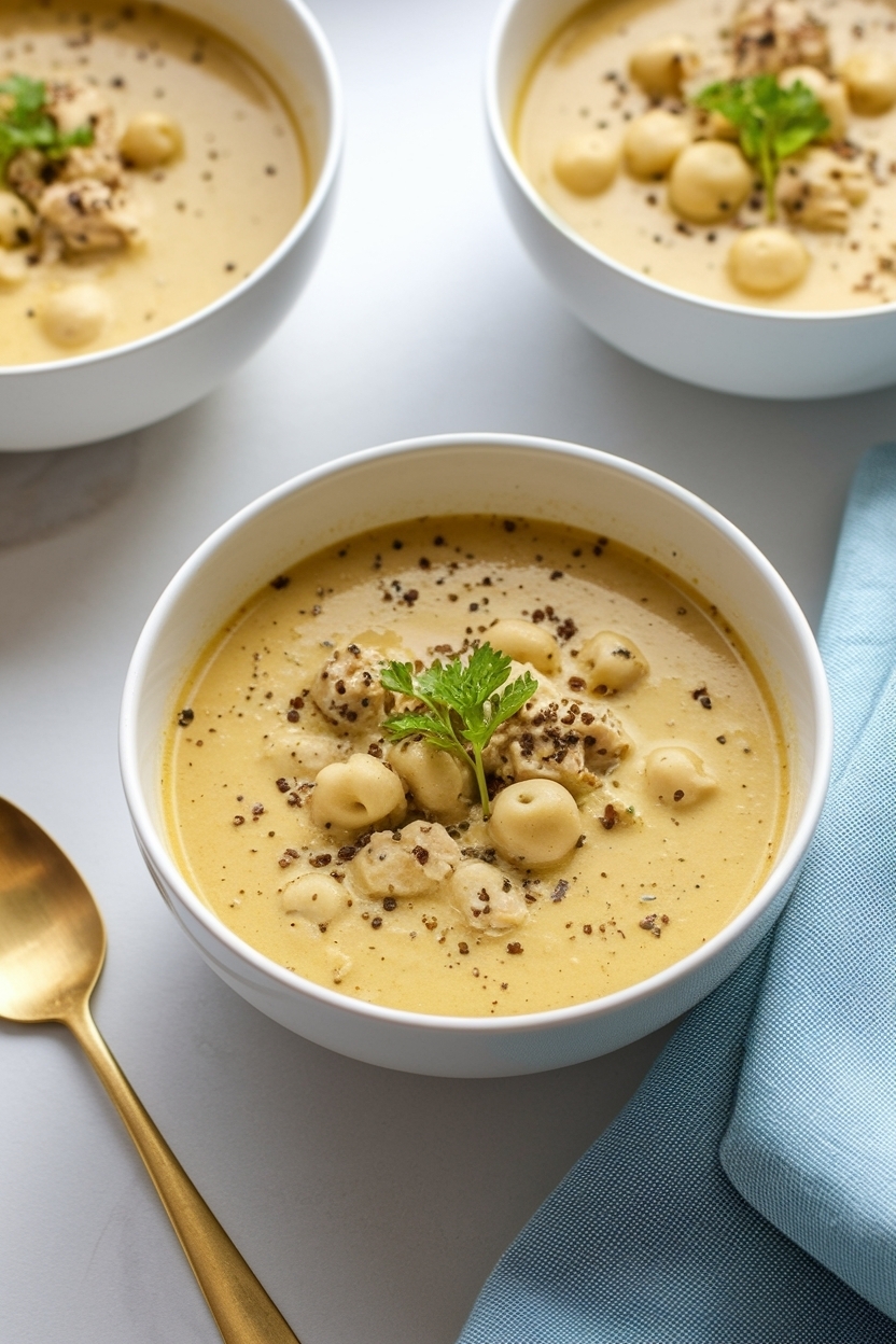 chicken orzo soup lemon dill