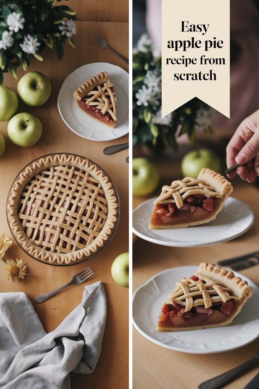 apple pie recipe easy from scratch