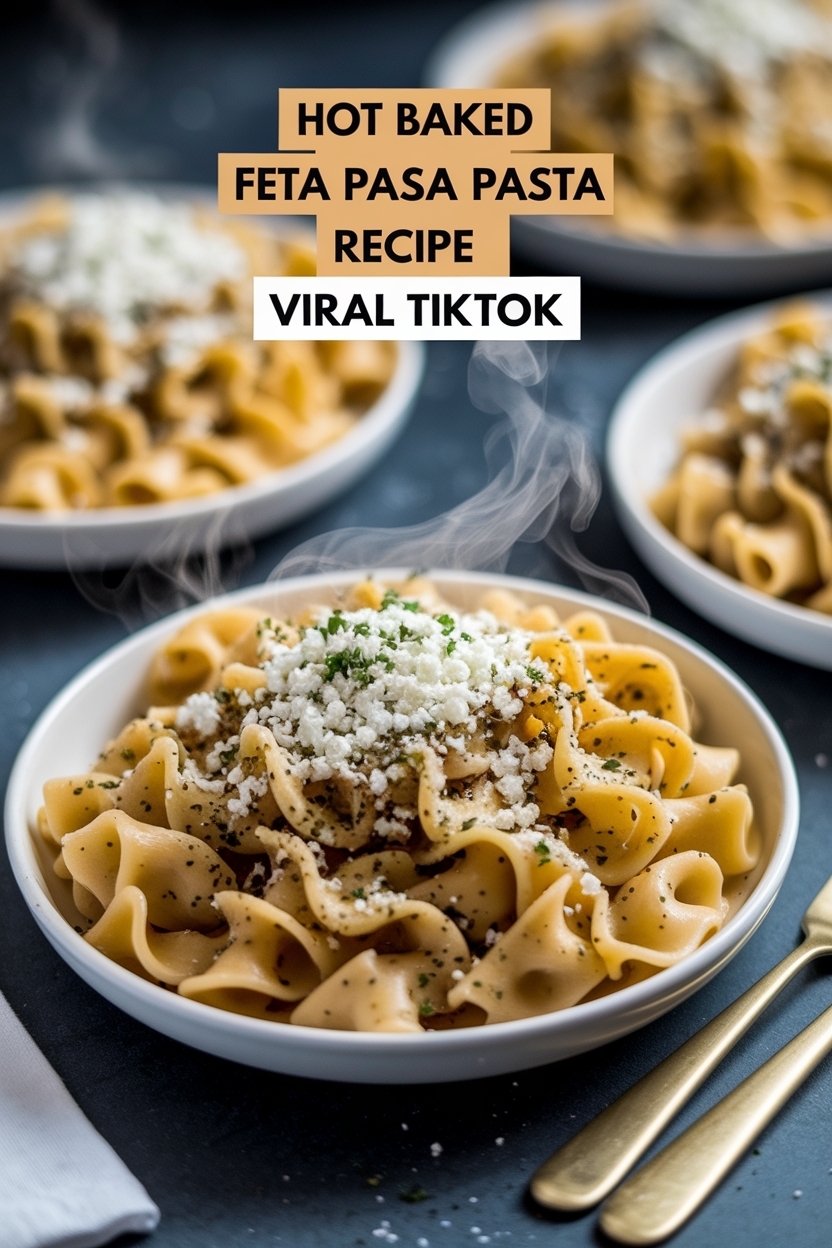 baked feta pasta recipe viral tiktok