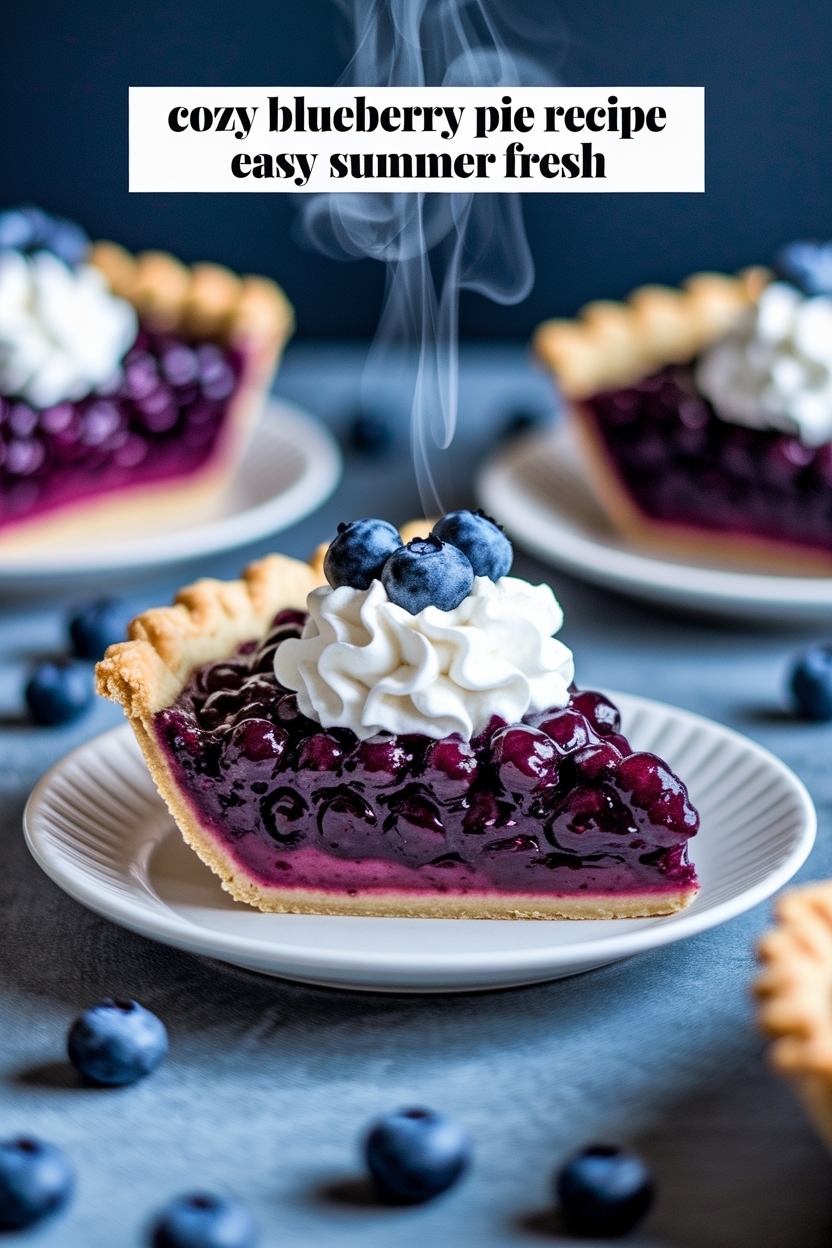 blueberry pie recipe easy summer fresh