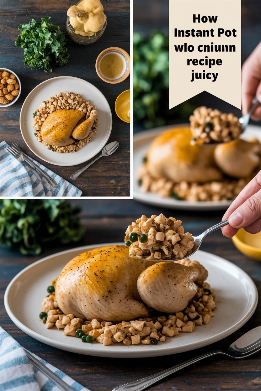 instant pot whole chicken recipe juicy