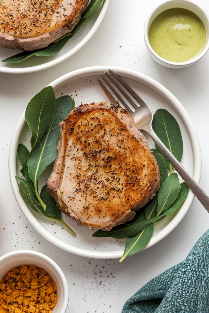 air fryer pork chops recipe juicy