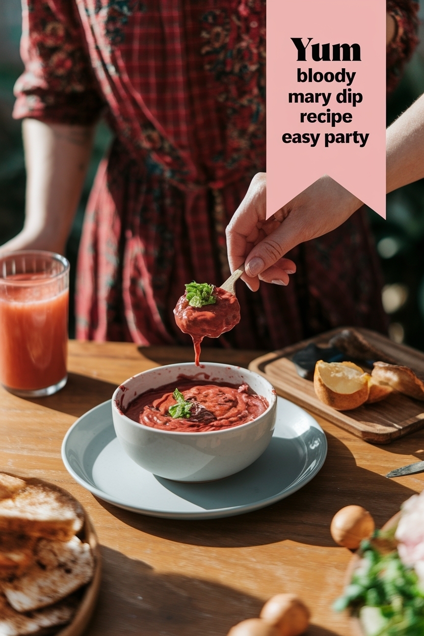 bloody mary dip recipe easy party
