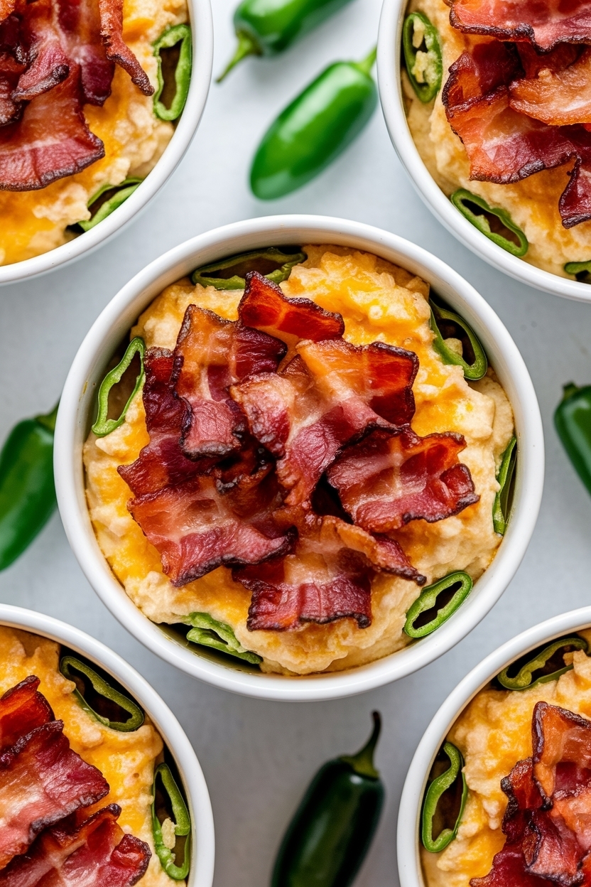 baked jalapeño popper dip with bacon