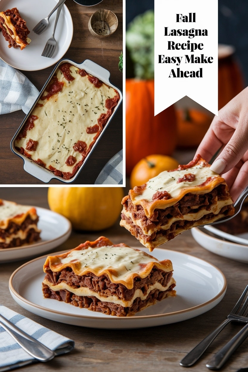 lasagna recipe easy make ahead