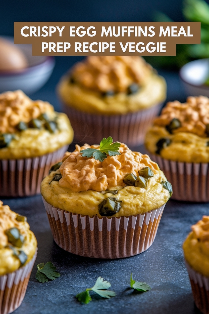 egg muffins meal prep recipe veggie