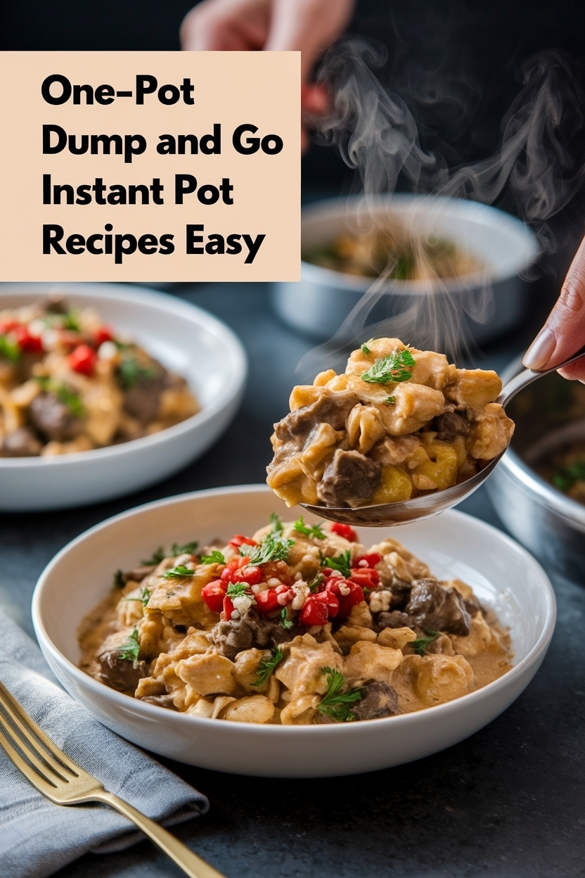 dump and go instant pot recipes easy
