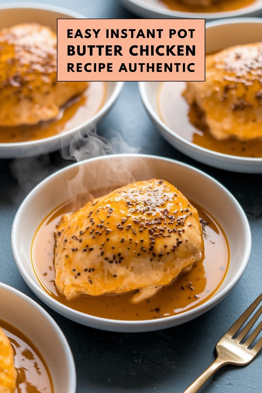 instant pot butter chicken recipe authentic