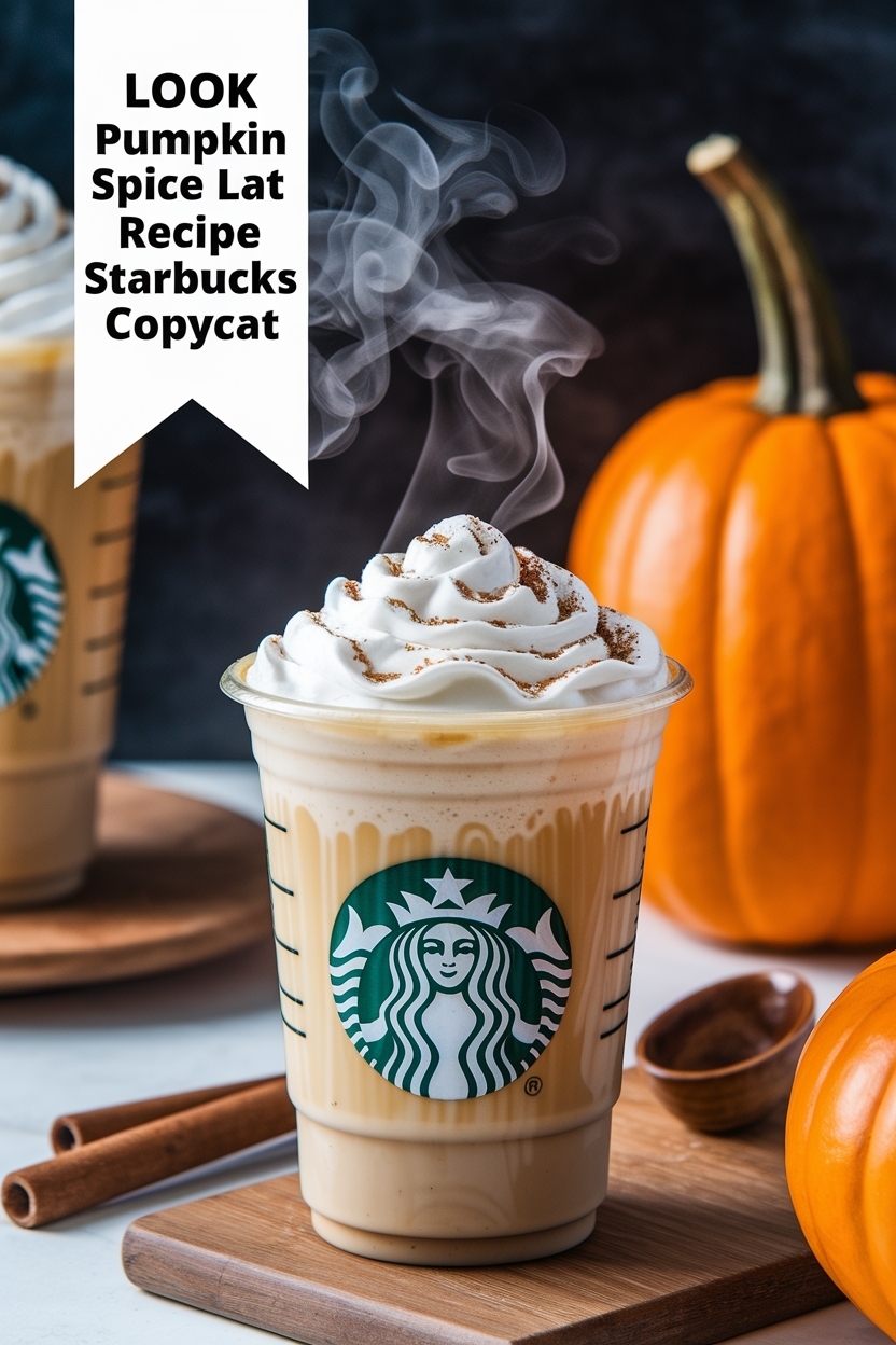 pumpkin spice latte recipe starbucks copycat