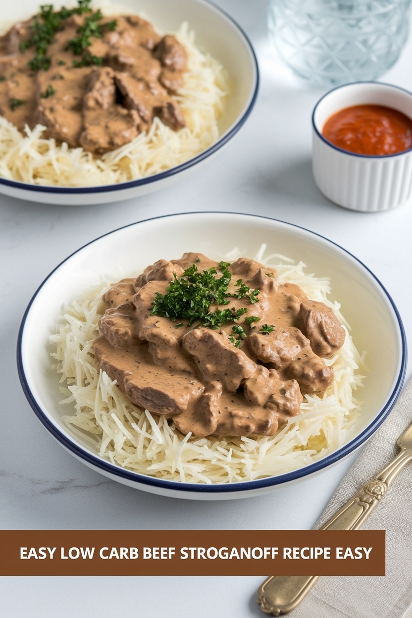 low carb beef stroganoff recipe easy