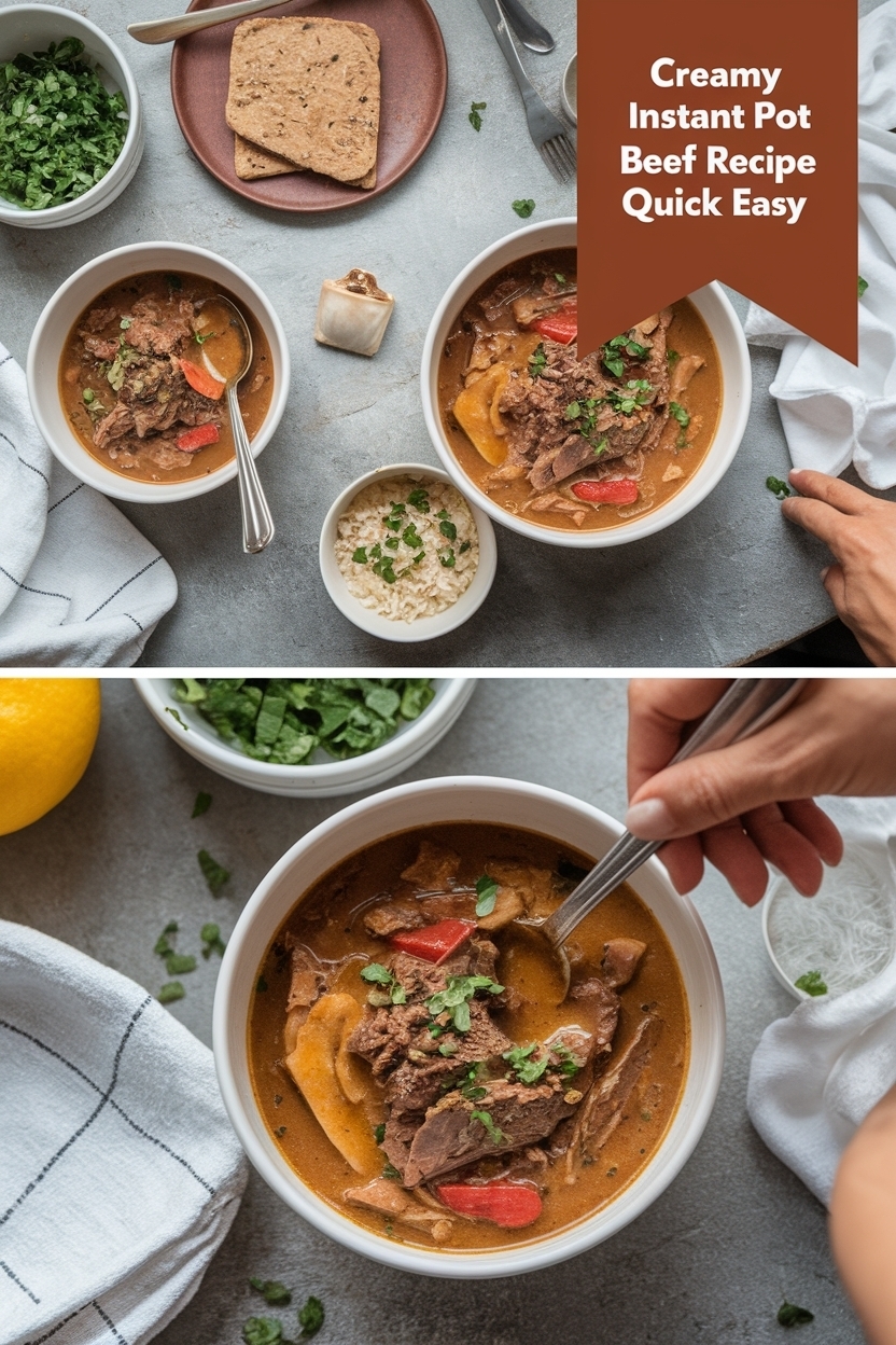 instant pot beef stew recipe quick easy