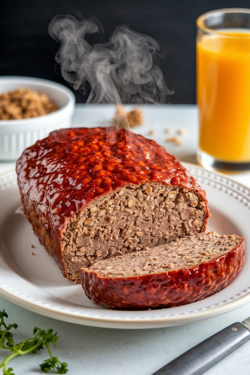 easy meatloaf recipe with oatmeal moist