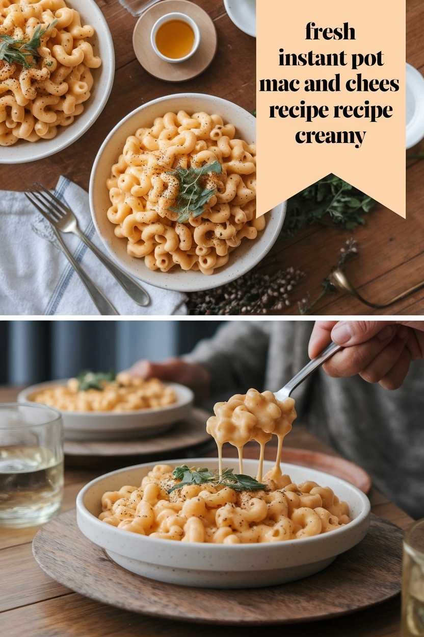 instant pot mac and cheese recipe creamy